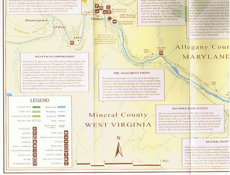 Upper Potomac - Maps from the Maryland DNR (Updated) - CatchGuide Outdoors