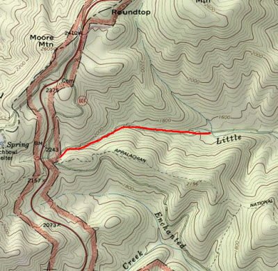 Trout Hike - Chopawamsic Creek (VA - Bottom Section) - CatchGuide