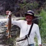 Hal Moore with Black Canyon Trout