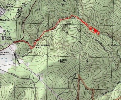 Trout Hike - Rose River Trout Fishing (VA - Skyline Drive)