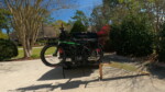 Bike ramp load of heavy ebike
