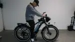 Man sitting on ebike
