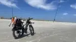Bike on beach