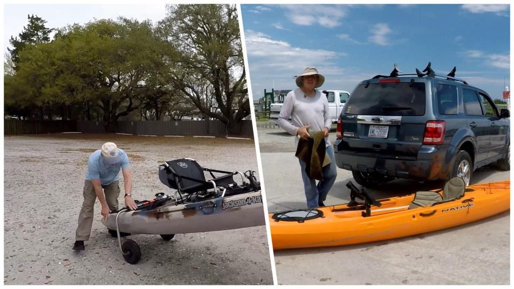 Transport kayaks for seniors