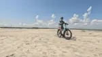 D2 on beach